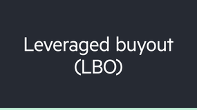 Leveraged buyout (LBO) image