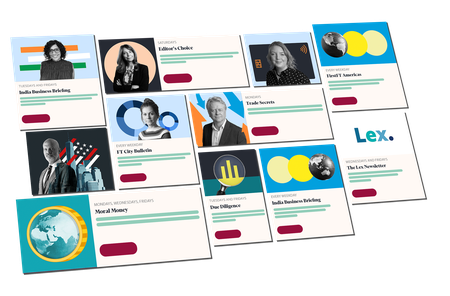 FT Premium Newsletters