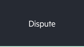 Dispute image