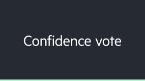 Confidence vote image