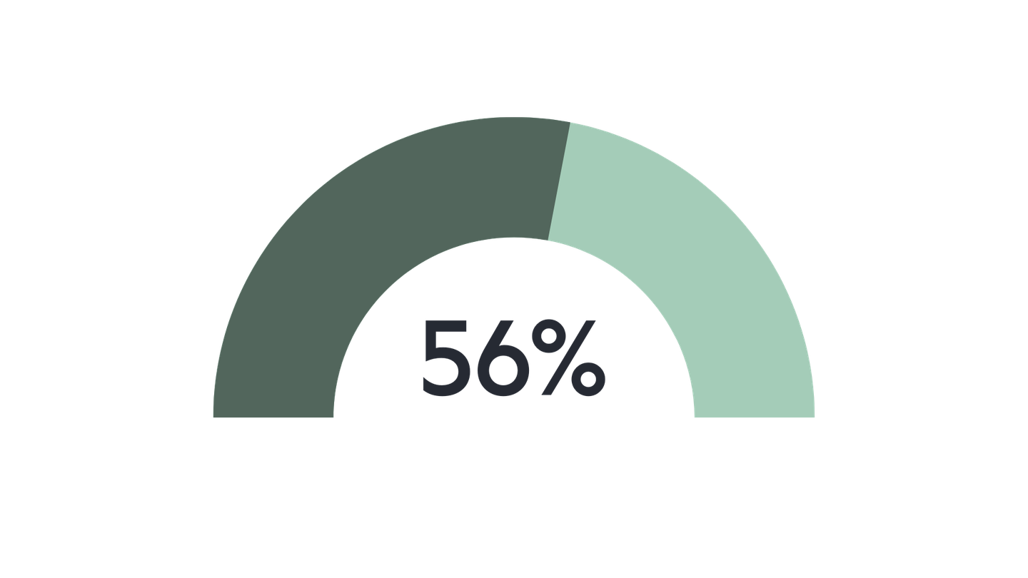 56% are Business Decision-Makers