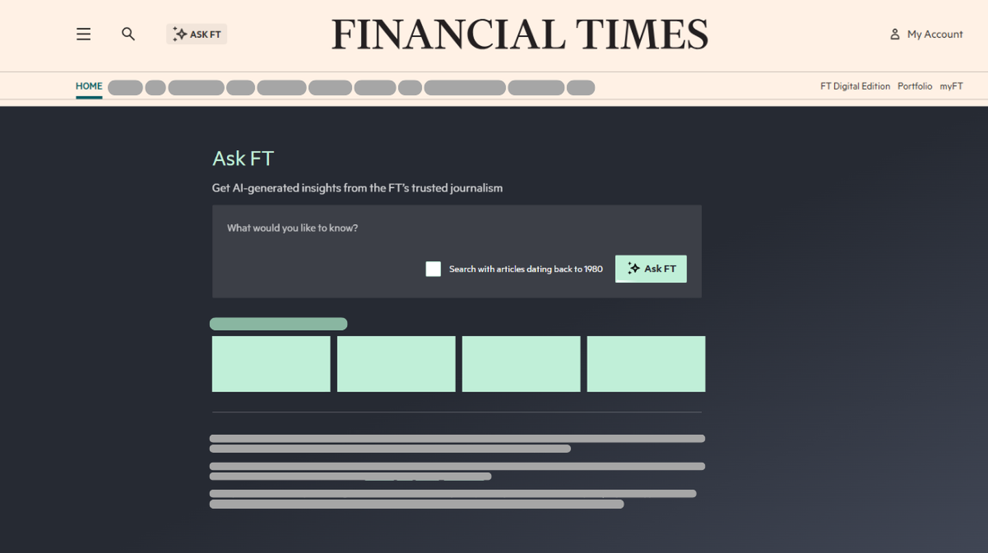 Financial Times Teams App
