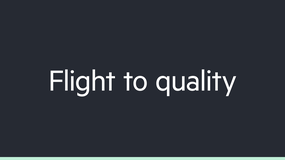 Flight to quality image