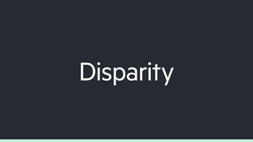 Disparity image