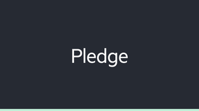 Pledge image