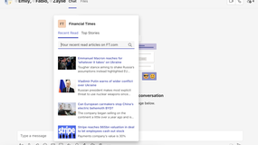 Add the FT to Microsoft Teams image