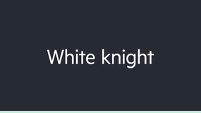 White knight image