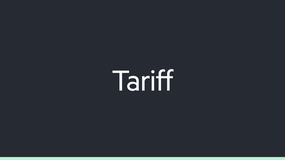 Tariff image