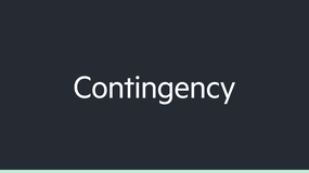 Contingency image