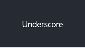 Underscore image