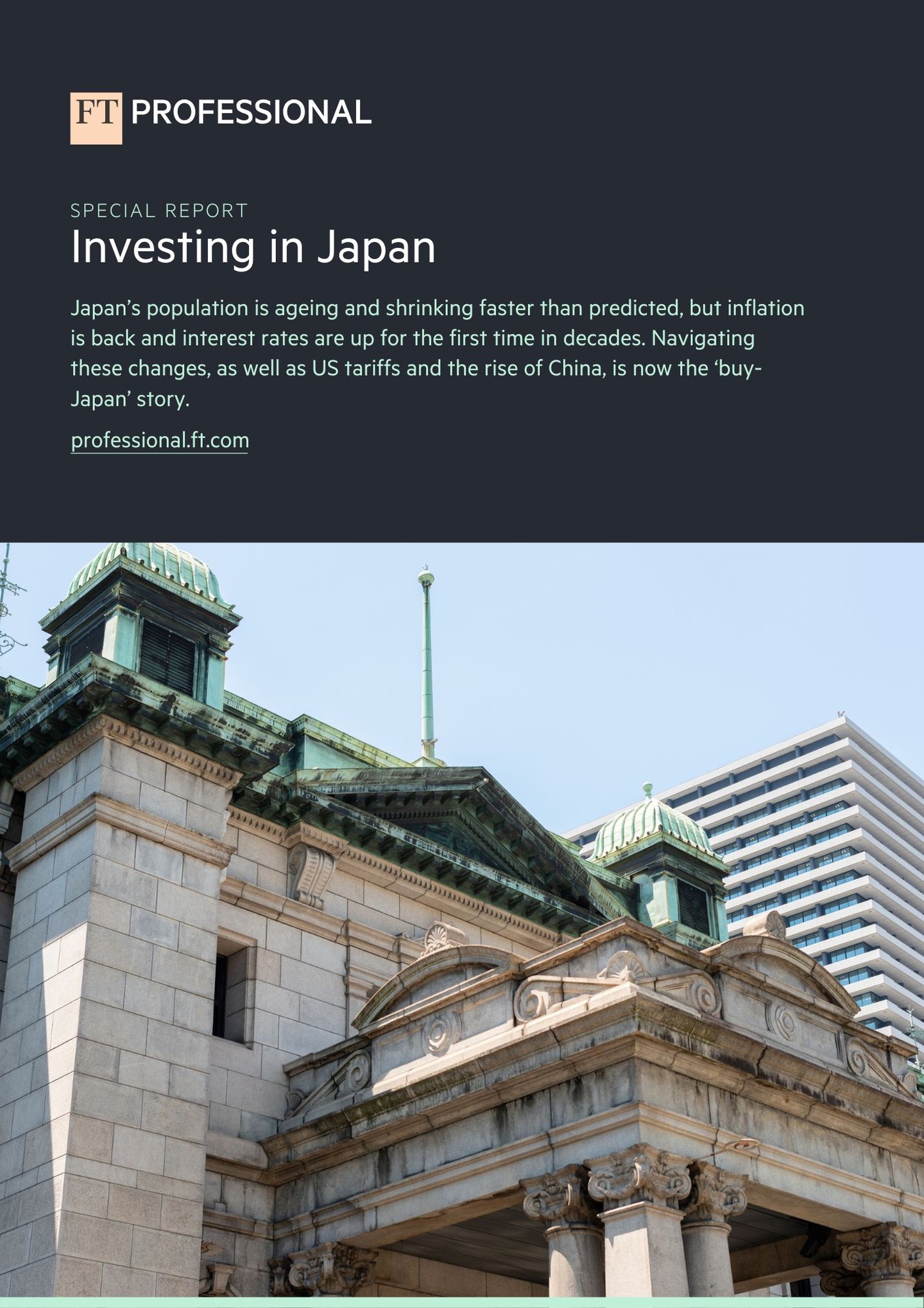 Investing in Japan masked
